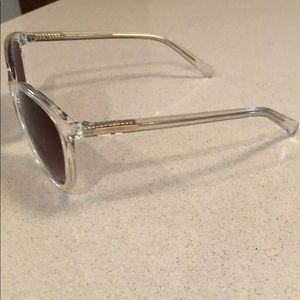 Calvin Klein sunglasses - clear & silver